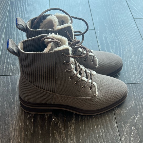 Rothy’s: The Cozy Laces Lug Boots - Picture 3 of 4